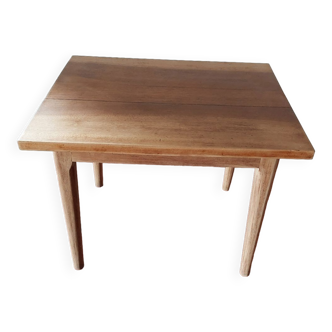 Table d'appoint pieds scandinave en bois massif