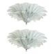 Venetian Murano Glass Flush Mounts from Simoeng, Set of 2