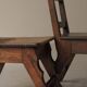 Paire de chaises Modernistes en chêne massif, vers 1940