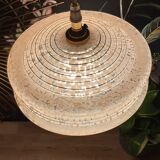 Pink Clichy glass suspension