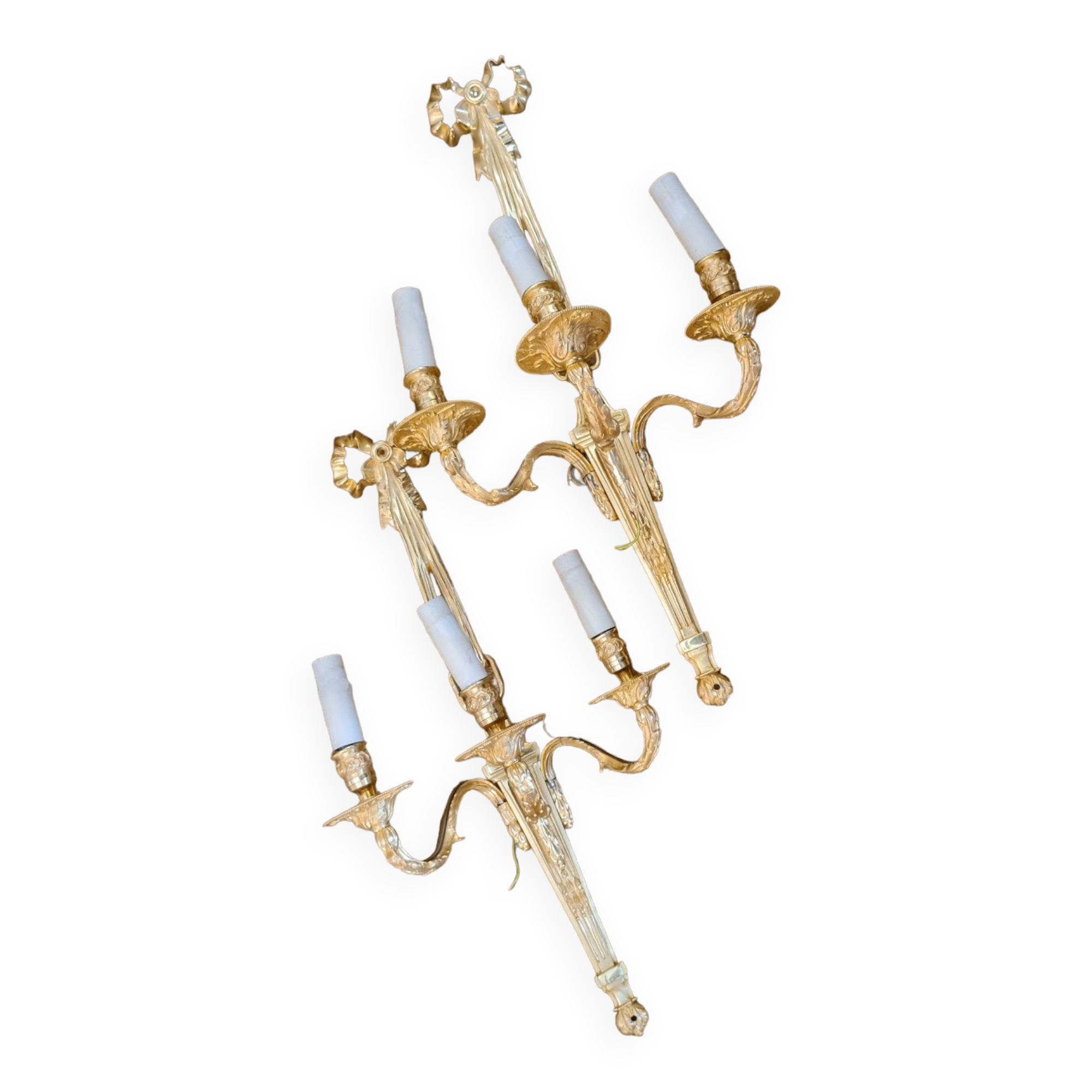 Pair of wall lamps Maison Charles