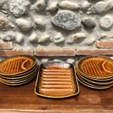 Sarreguemine asparagus set