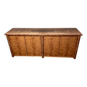 Elm burl sideboard from the 70s