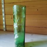 Enameled vase