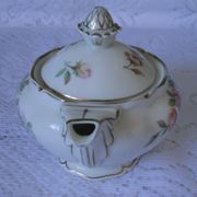 Theière or Porcelain coffee maker Former Royal factory Limoges model Eglantine