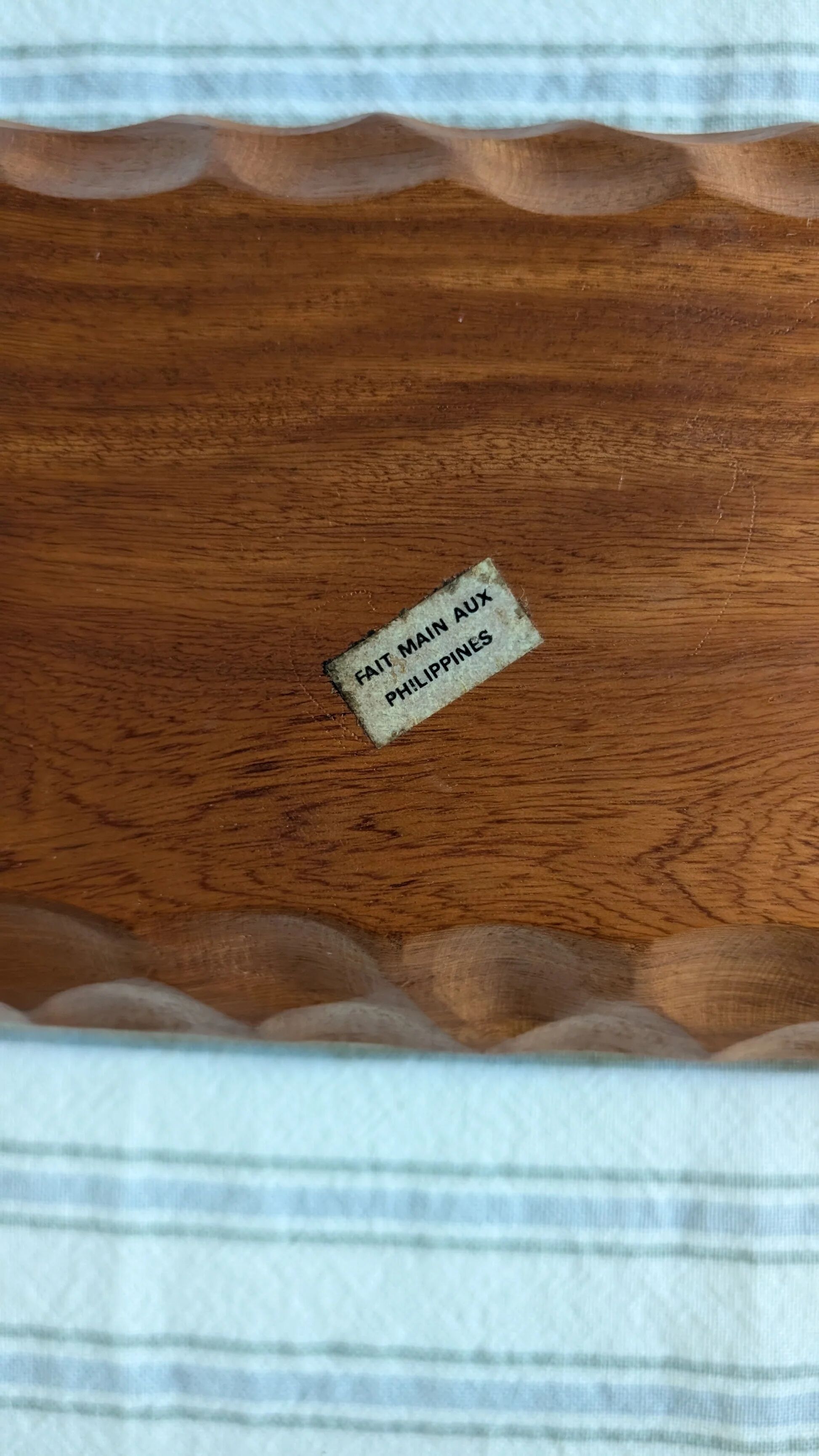 Wooden pocket trays
