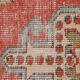 Tapis vintage turc rouge et beige 133x226cm