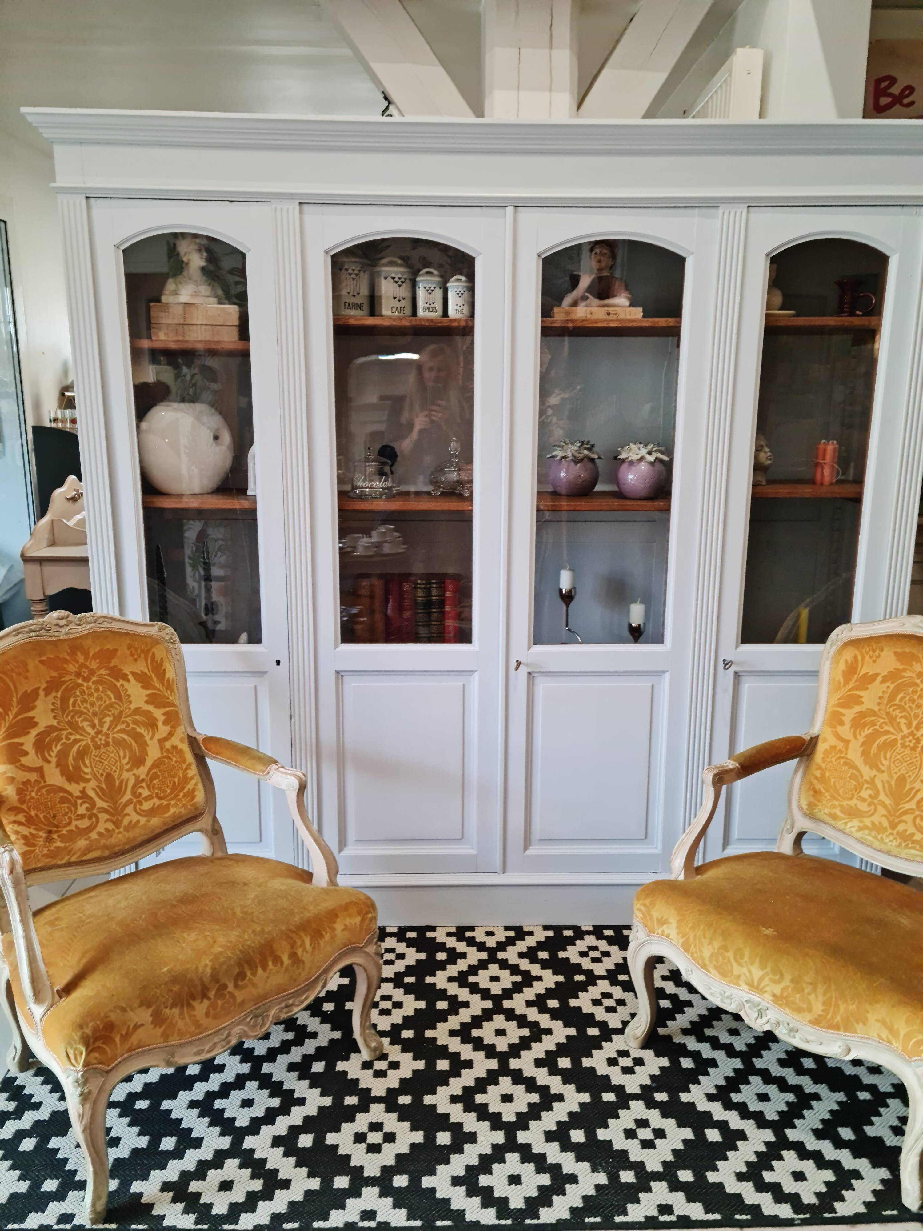 Pair of regency armchairs