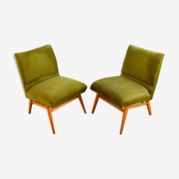Paire de chauffeuses design 1960s