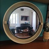 Vintage wall mirror 70s, 60 cm