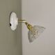 Vintage glass cut lampshade - tableware collection -