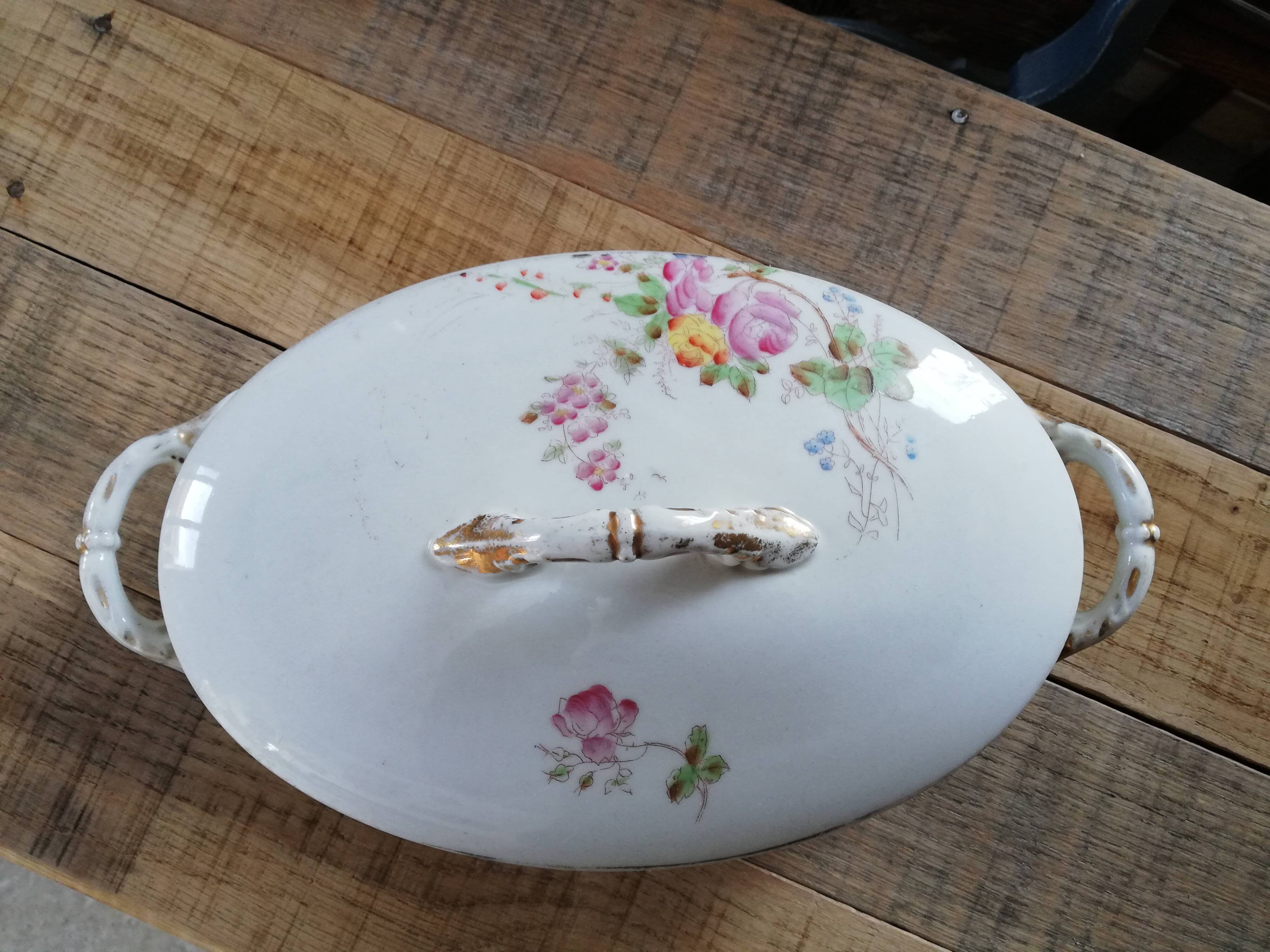 Soupière porcelaine de Limoges