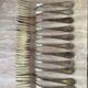 12 Christofle solid silver forks
