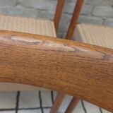 Set of 4 Danish chairs from the 1970s