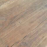 Farm table 2 drawers solid oak raw wood