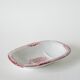 Small soap dish in Iron Earth, Pink, late 19th century
