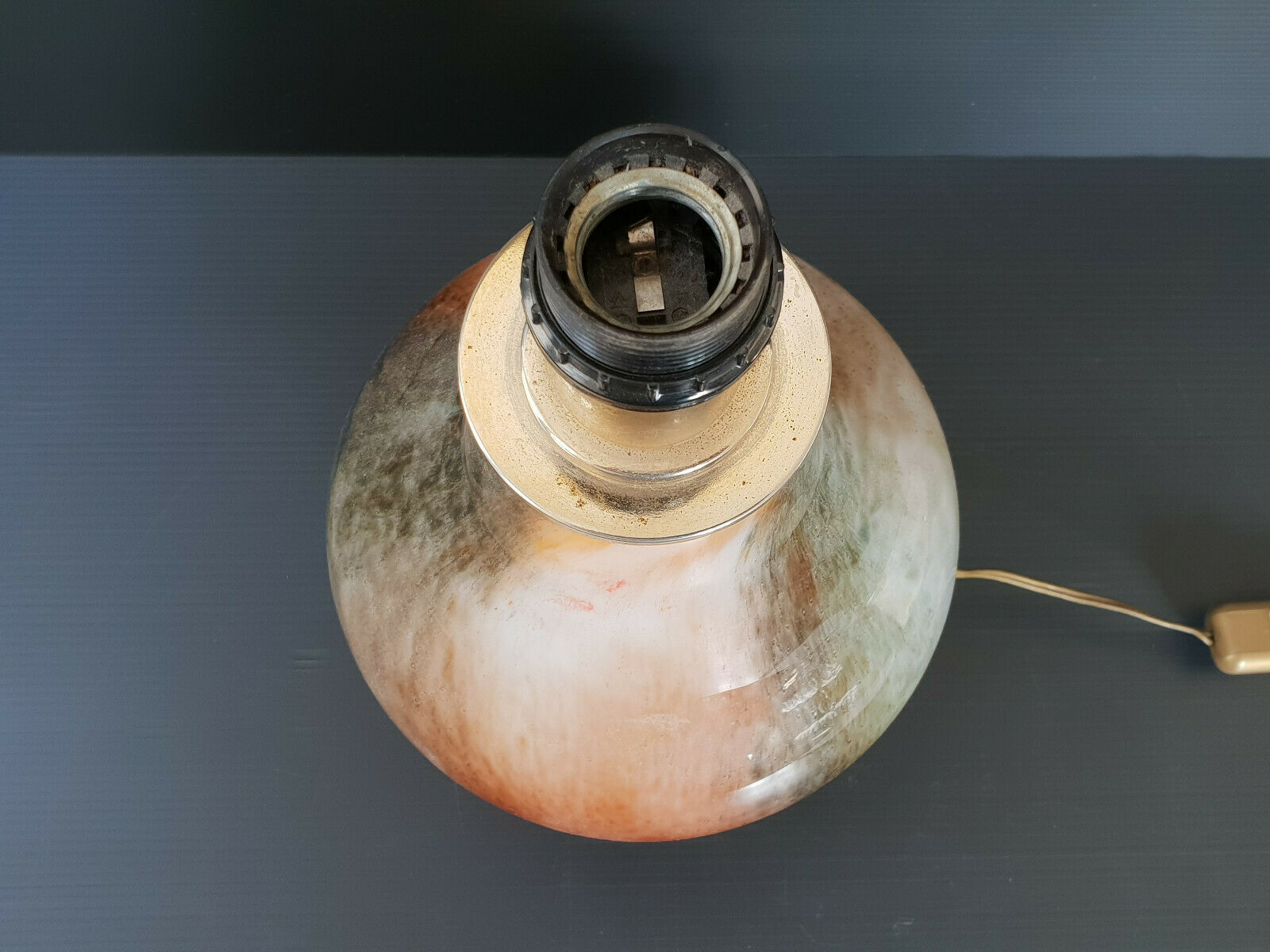 Murano luminous lamp foot 1970