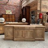 Solid oak enfilade from the 19th century.