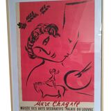 Marc Chagall - The Painter in Pink 1959