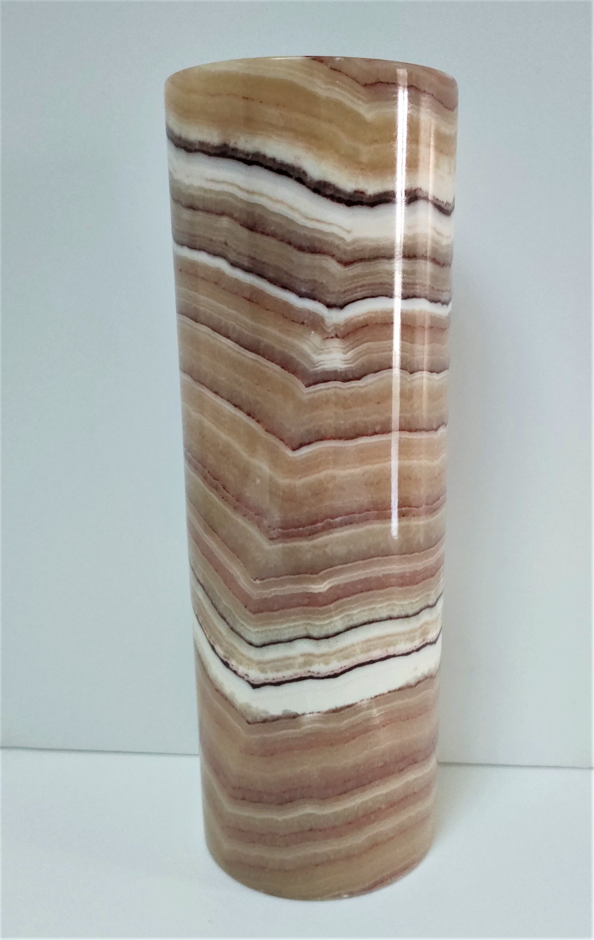 Vase roll onyx design 70s