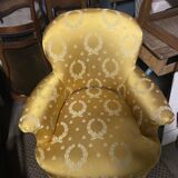 Napoleon 3 shepherdess or toad armchair