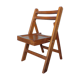 Vintage folding child chair