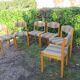 Set of 6 Scandinavian chairs from the 60s