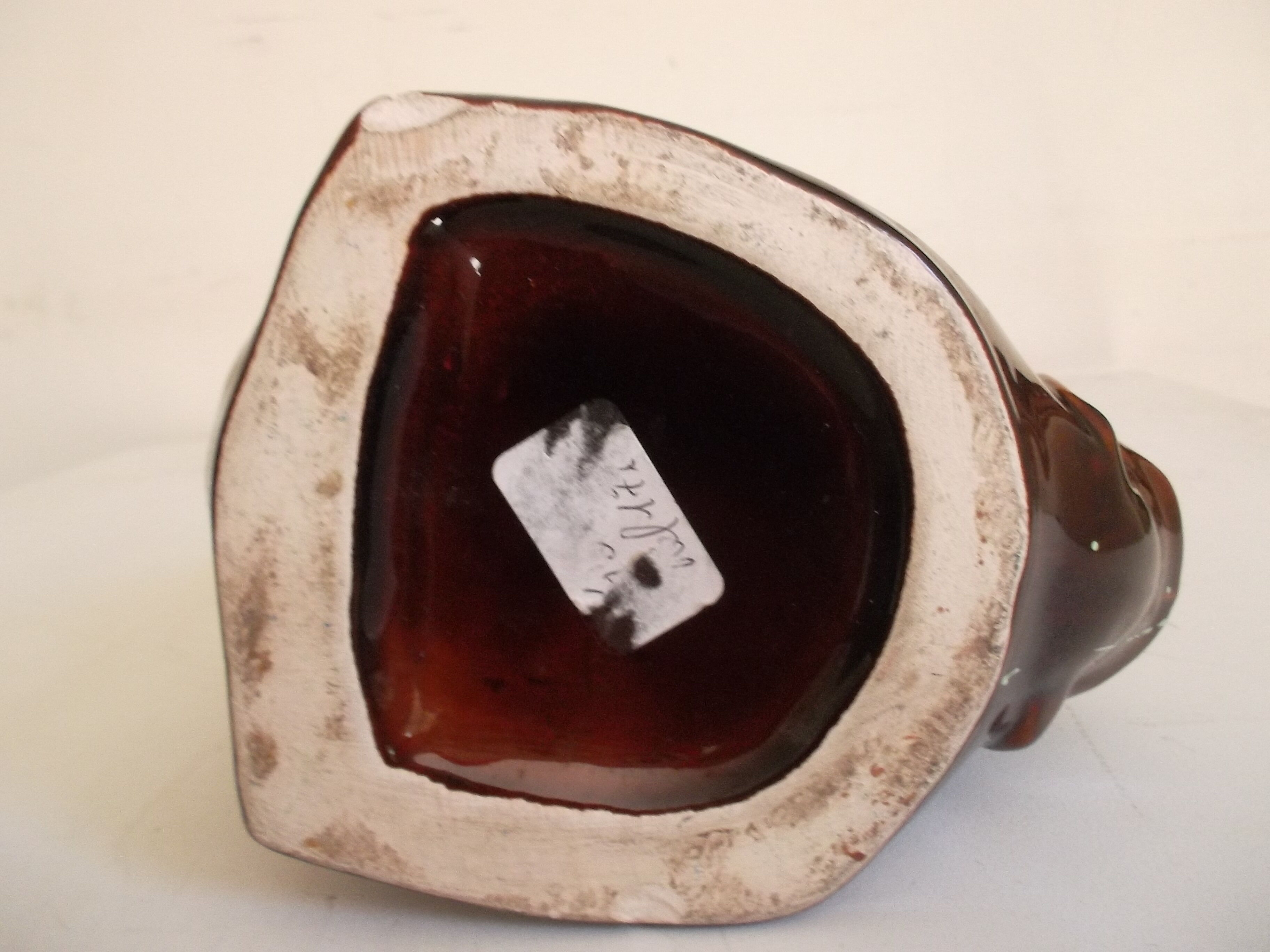 Earthenware fish vase