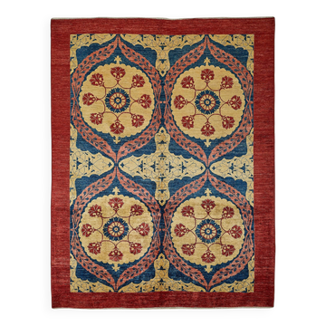 Turkish Handknotted Wool Oushak Rug 260 cm x 333 cm