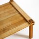1960s "Farmer Collection" coffee table by Gerd Lange for Bofinger, ash wood