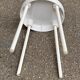Vintage white stool from the 70s