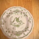 Lot de 6 Assiettes Faïence Martres Tolosane Moustiers Vaisselle Ancien XIXeme