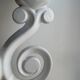 Cast iron and opaline wall lights from the 70s