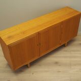 Ash sideboard, Danish design, 1970s, designer: Carlo Jensen, production: Hu