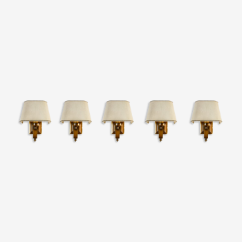 Set of 5 wall sconces, Herda, Holland, 1960s - 70s