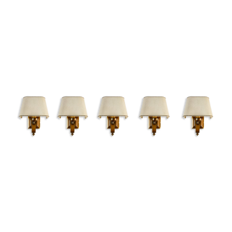Ensemble de 5 appliques, Herda, Hollande, années 1960 - 70s