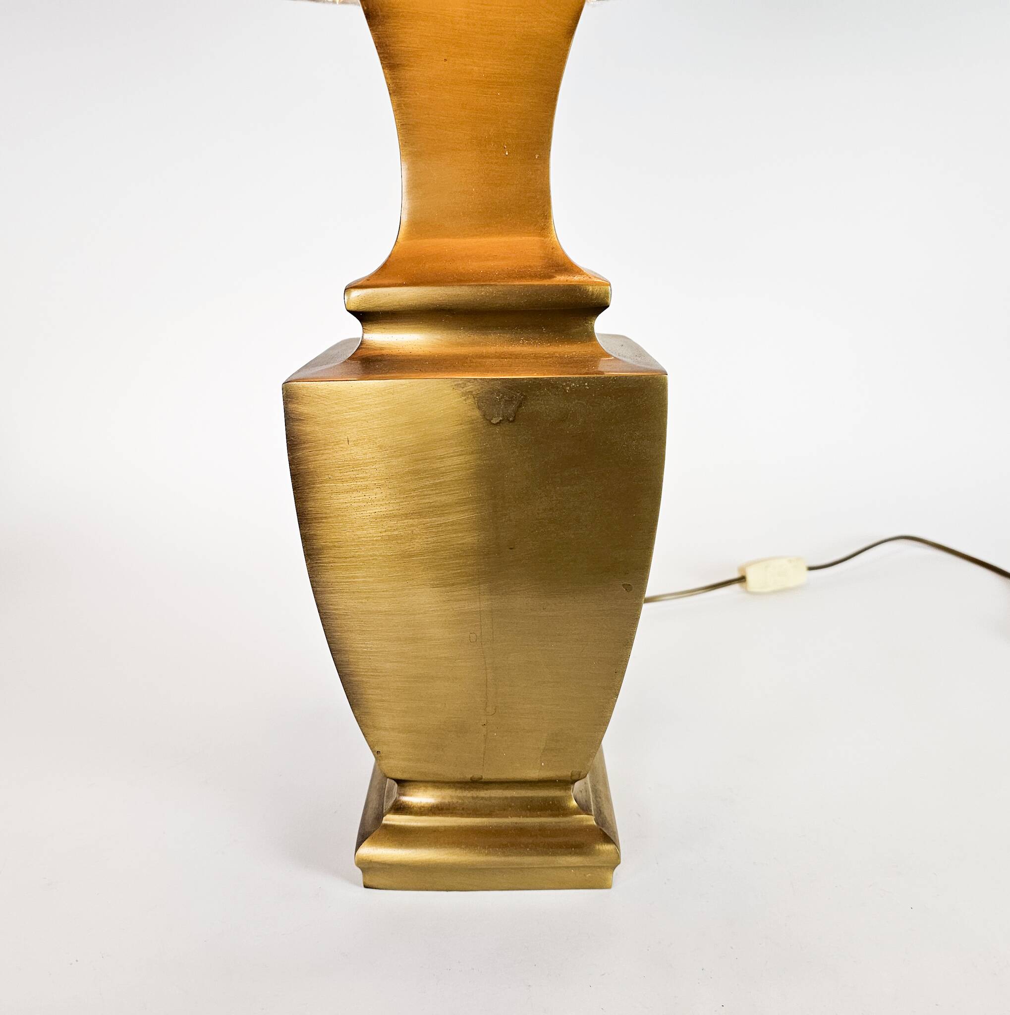 Hollywood Regency - DeKnudt - Style Maison Jansen - messing - goud - lampe de table - années 80