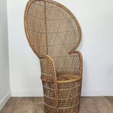 Fauteuil en rotin "Emmanuelle"
