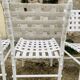 4 chaises tressées triconfort, circa 1970