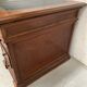 Napoleon III desk with pedestals in solid walnut 19th century