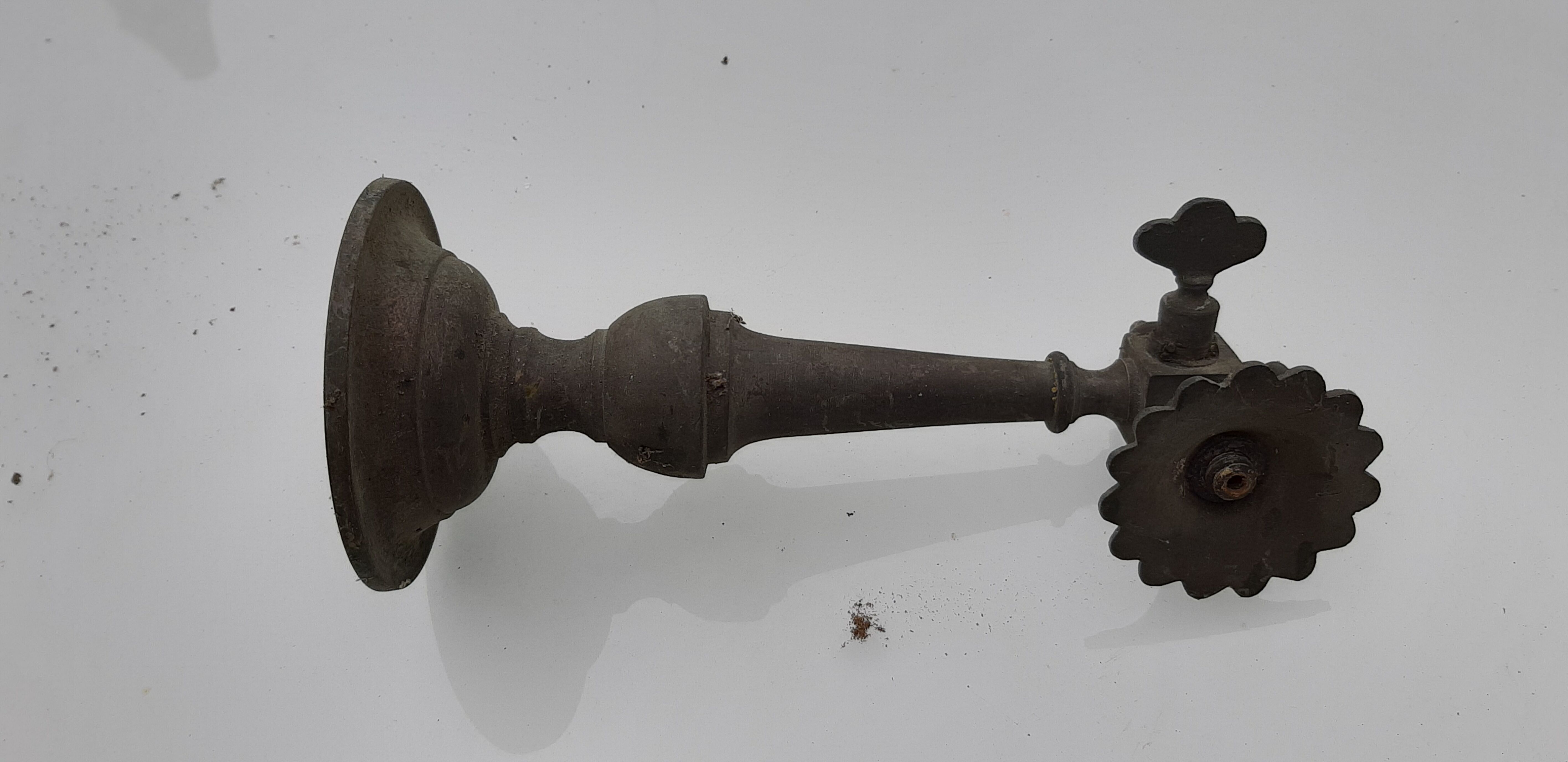 4 bronze sconces 19th