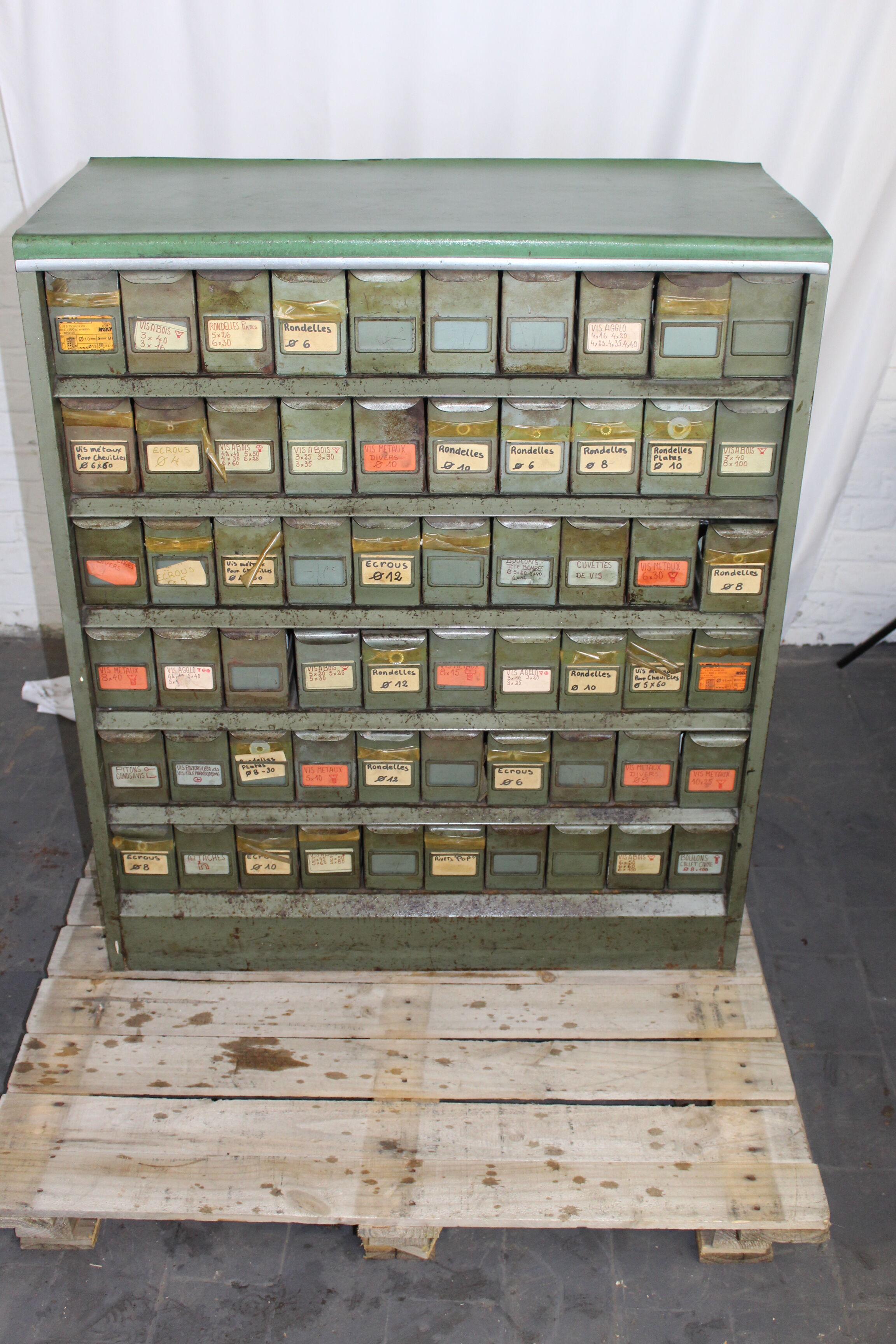 Antique metal furniture, industrial furniture