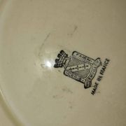 Service de table ancien gien – modèle niderviller – ensemble exceptionnel
