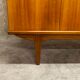 Scandinavian teak cabinet 4 doors 2+1 drawers wardrobe 1960