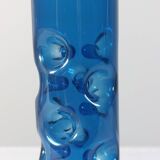 Vintage mid-century trio of handcrafted glass vases from Lauscha, Thuringia.