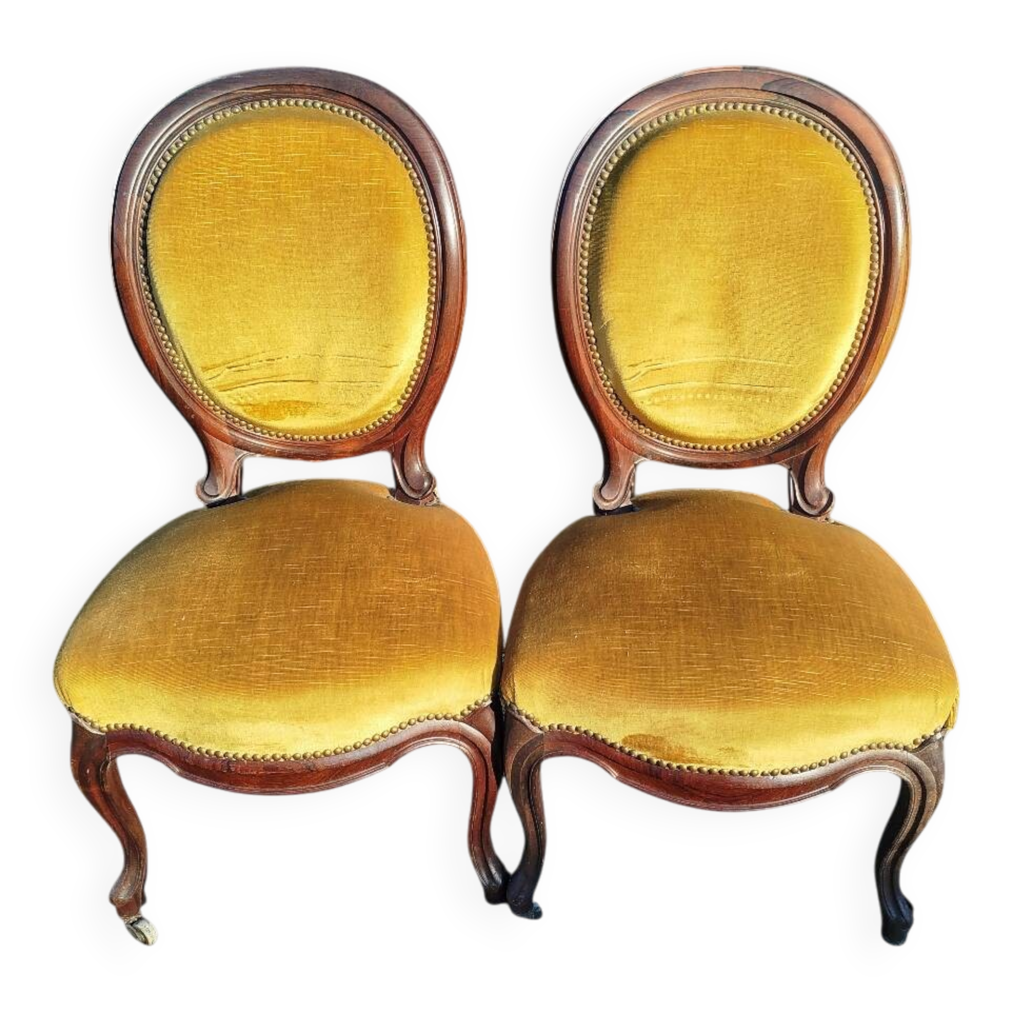 Louis Philippe parquet chairs
