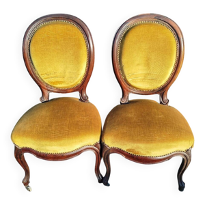 chaises de parquet louis - philippe