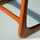 Scandinavian "sledge" chair in teak by Baumann