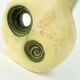greek vintage VASE by nikos dazelidis, 1960s/70s, signed, space age