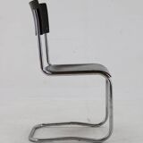 1930s Bauhaus Tubular Chair by Robert Slezak , Czechoslovakia